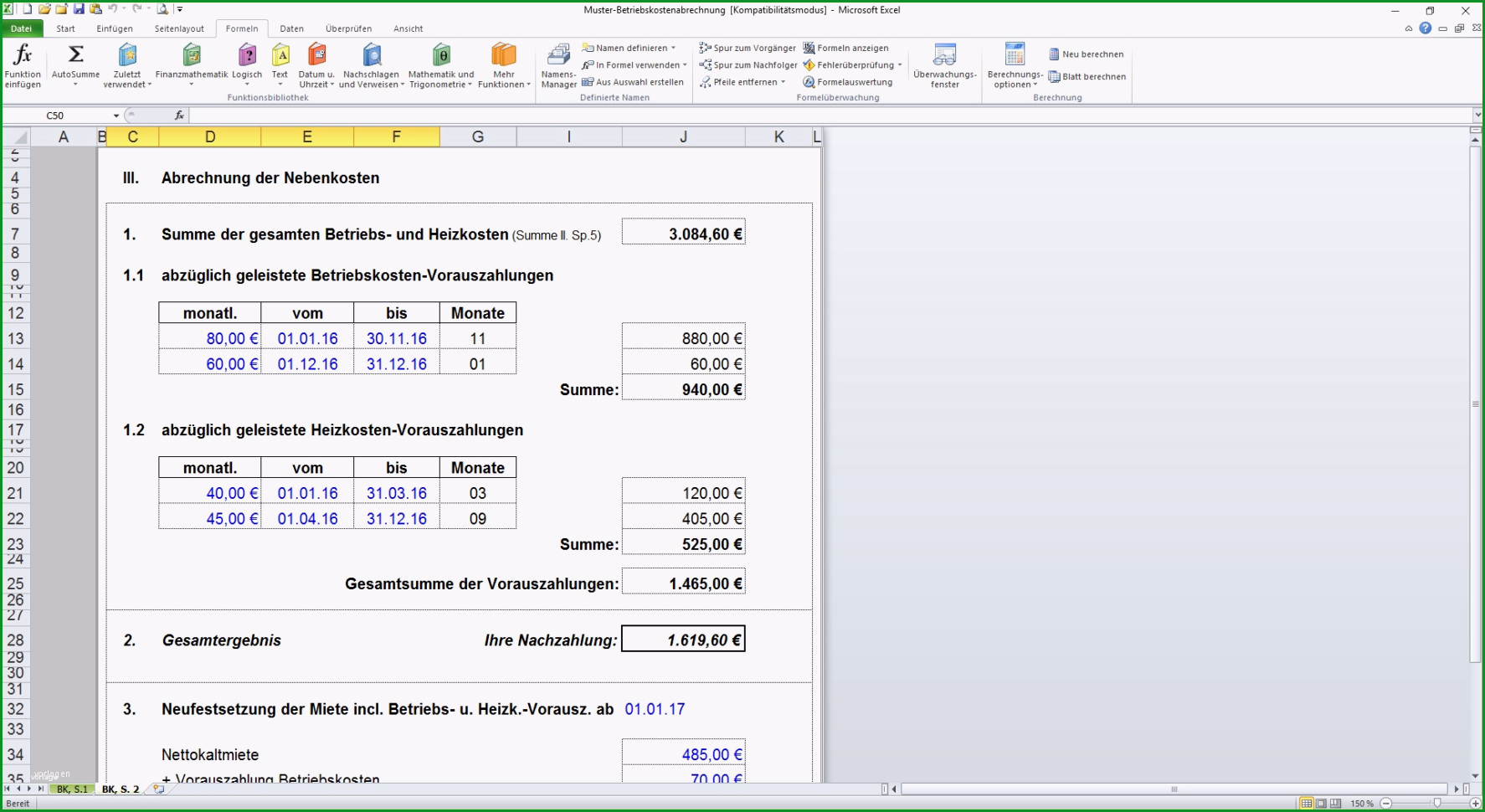 nebenkostenabrechnung vorlage excel kostenlos erstaunliche vorlage innerhalb nebenkostenabrechnung vorlage excel kostenlos