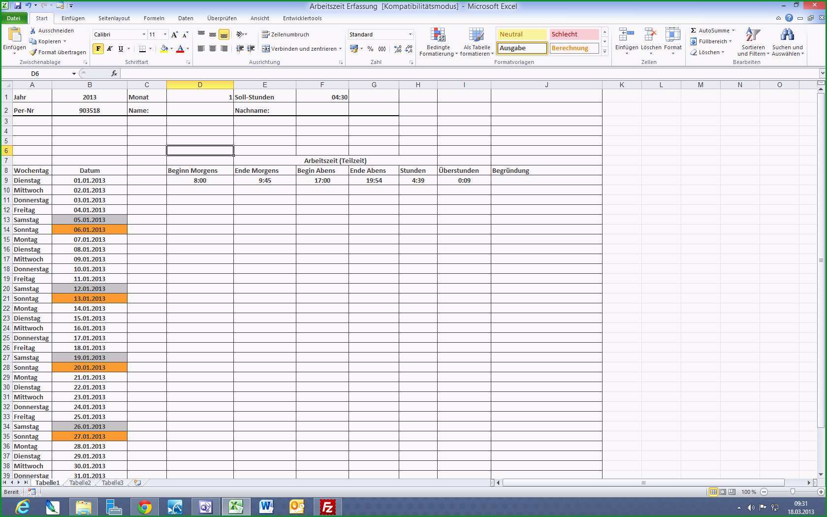 produktionsplanung excel vorlage