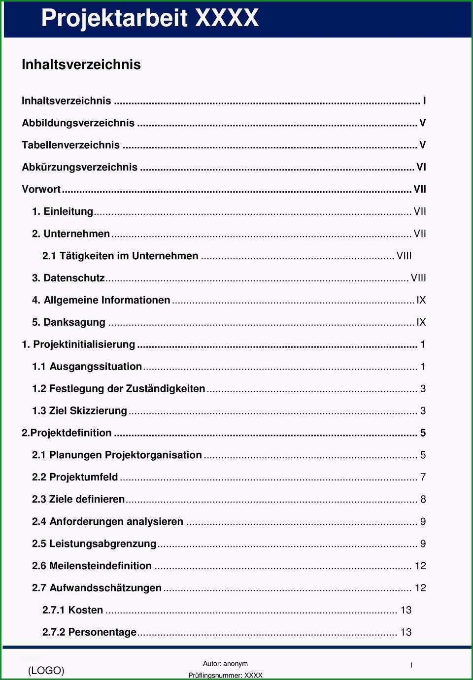 Projektarbeit x projektdokumentation operative professional it projektleiter