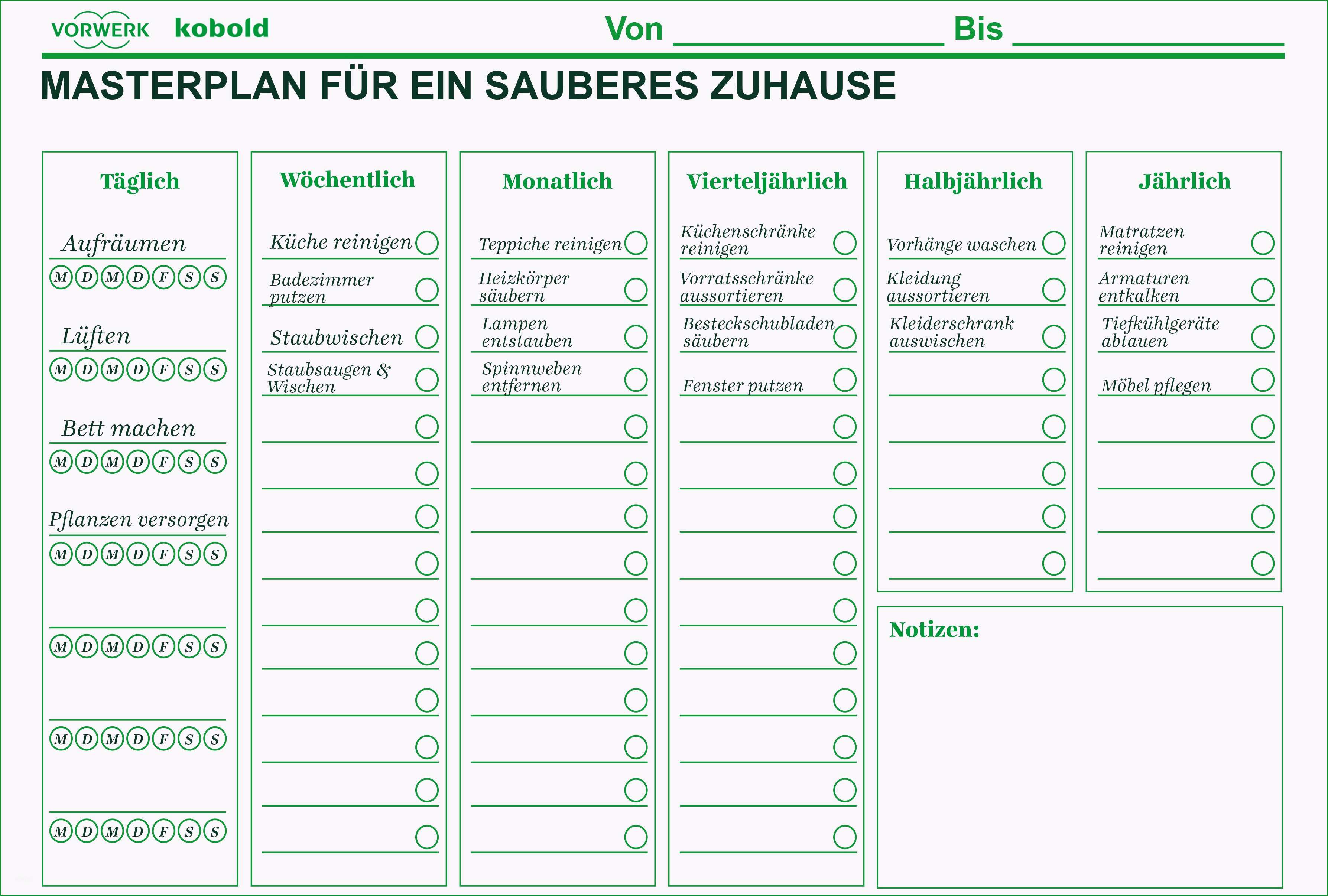 sauber durch das ganze jahr ihr individueller putzplan