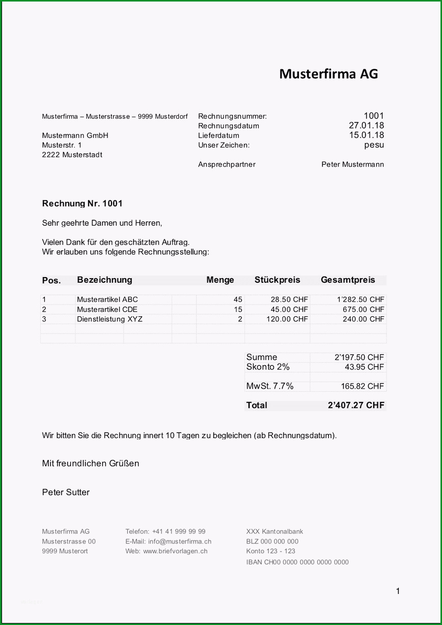 rechnung bei versicherung einreichen vorlage 6922