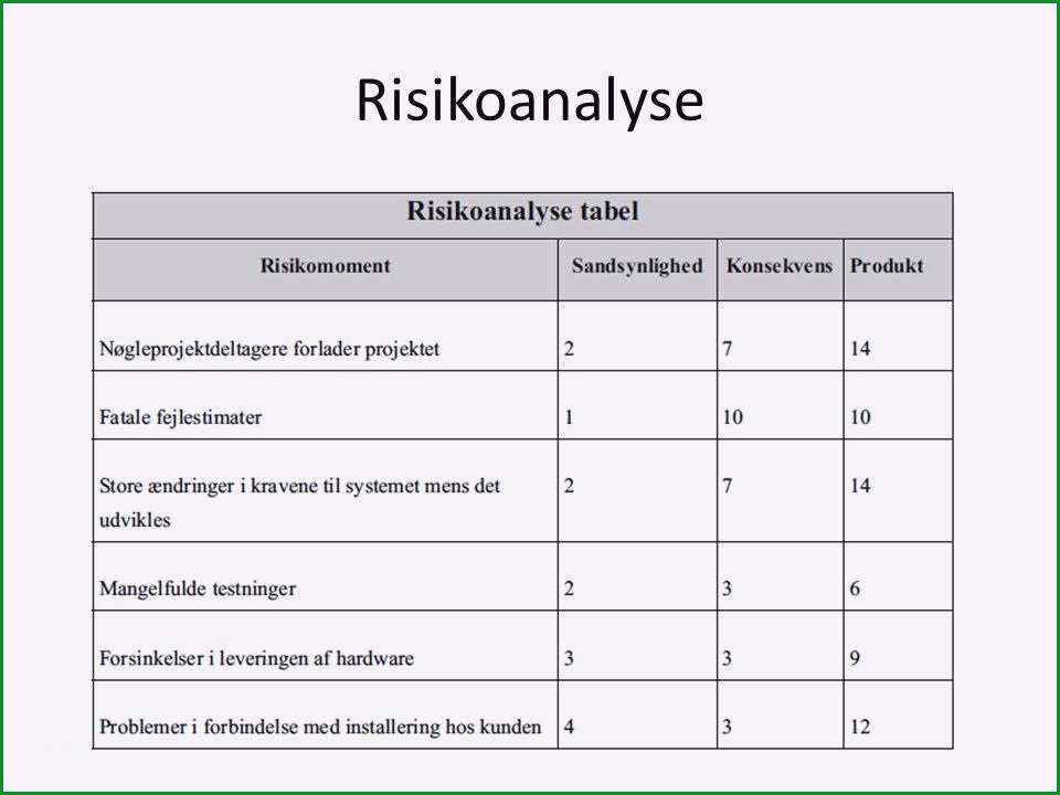 risikoanalyse vorlage