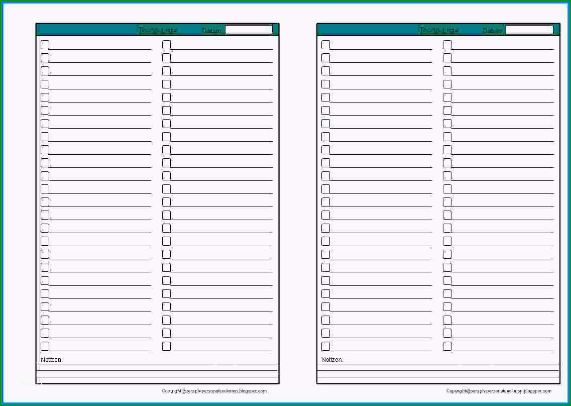 to do liste excel vorlage kostenlos