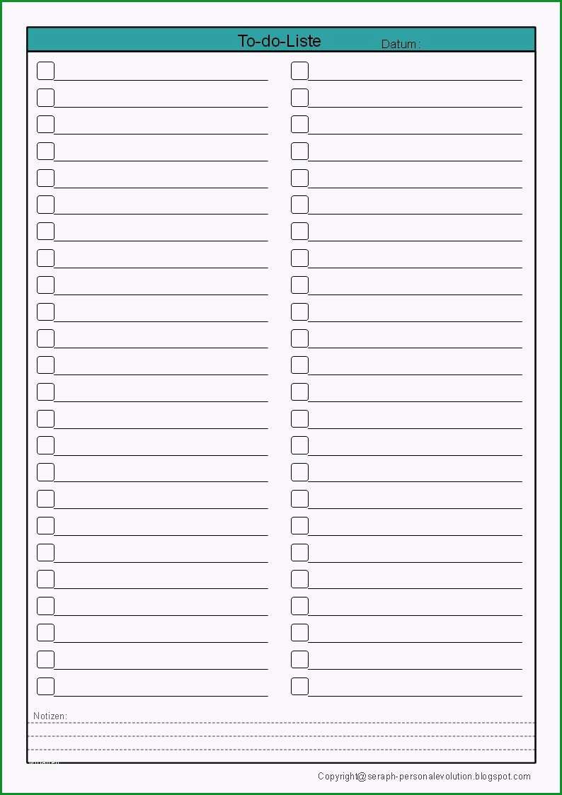 To Do Liste Vorlage: 17 Ideen Sie Jetzt Versuchen Müssen 2