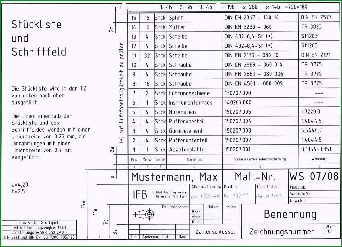 schriftfeld din en iso 7200 vorlage