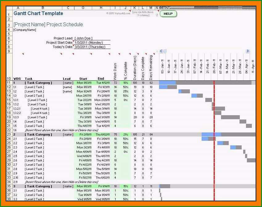 10 gantt diagramm excel vorlage