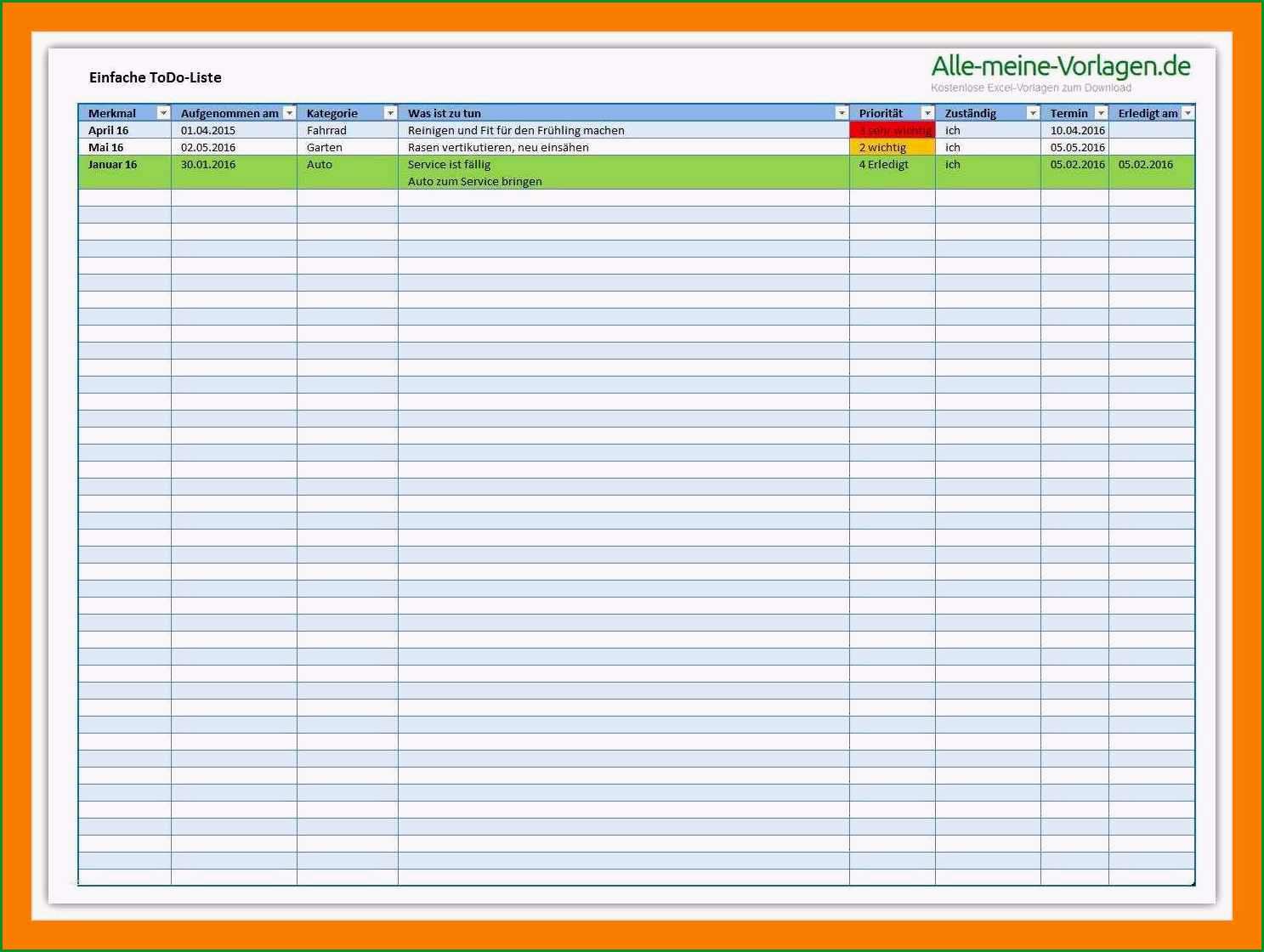 10 inventarliste excel vorlage