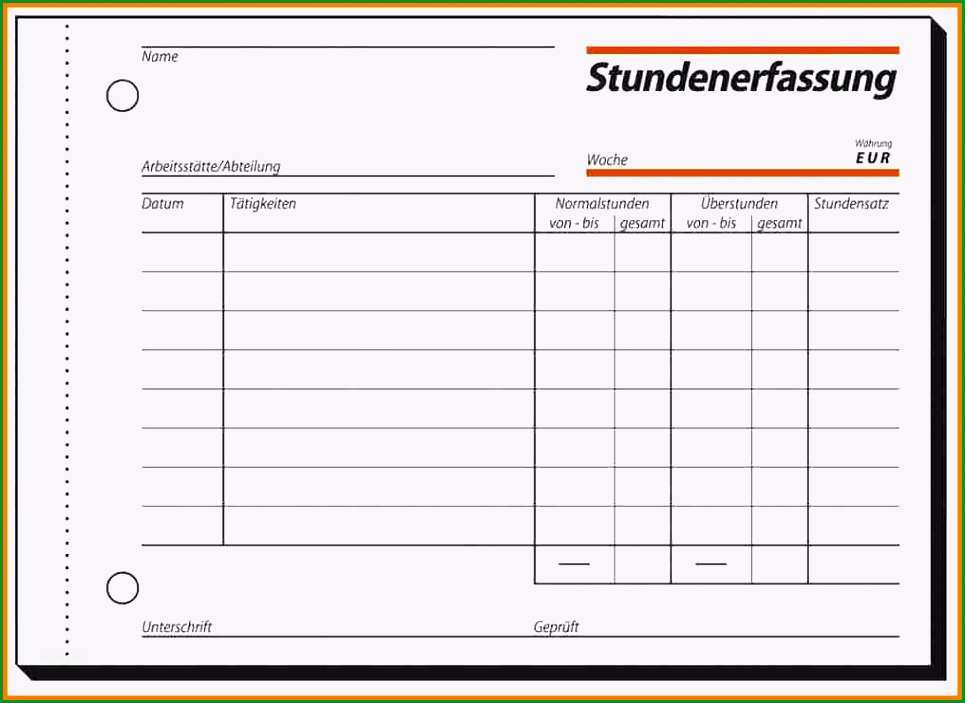 stundenzettel pdf uoiunw