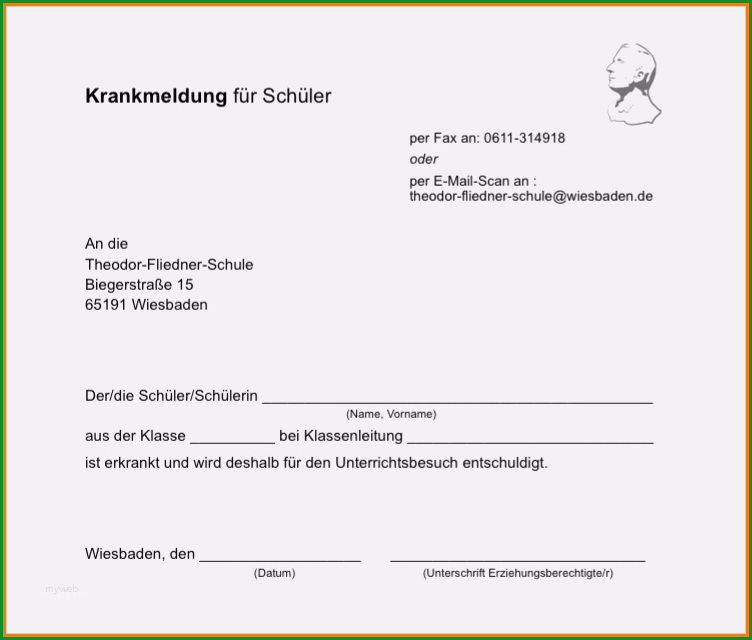 12 krankmeldung per e mail schreiben vorlage