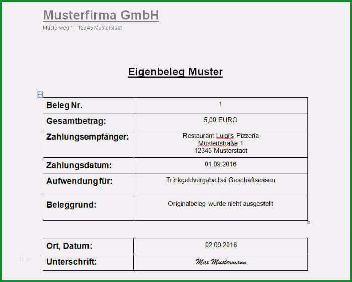 Sensationell 46 Inspiration Fahrtkostenerstattung Vorlage Modelle