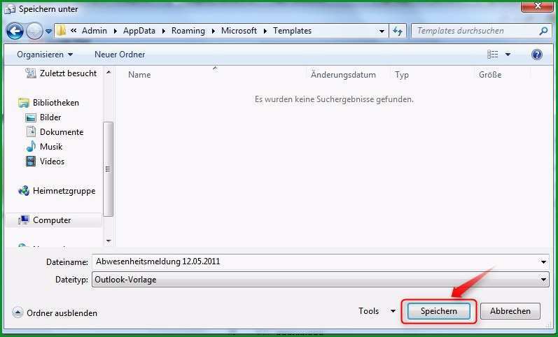 abwesenheitsnotiz outlook vorlage