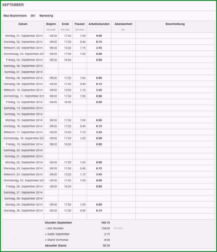 datev vorlage zur dokumentation der taglichen arbeitszeit 2017 sus excel arbeitszeitnachweis vorlagen 2017