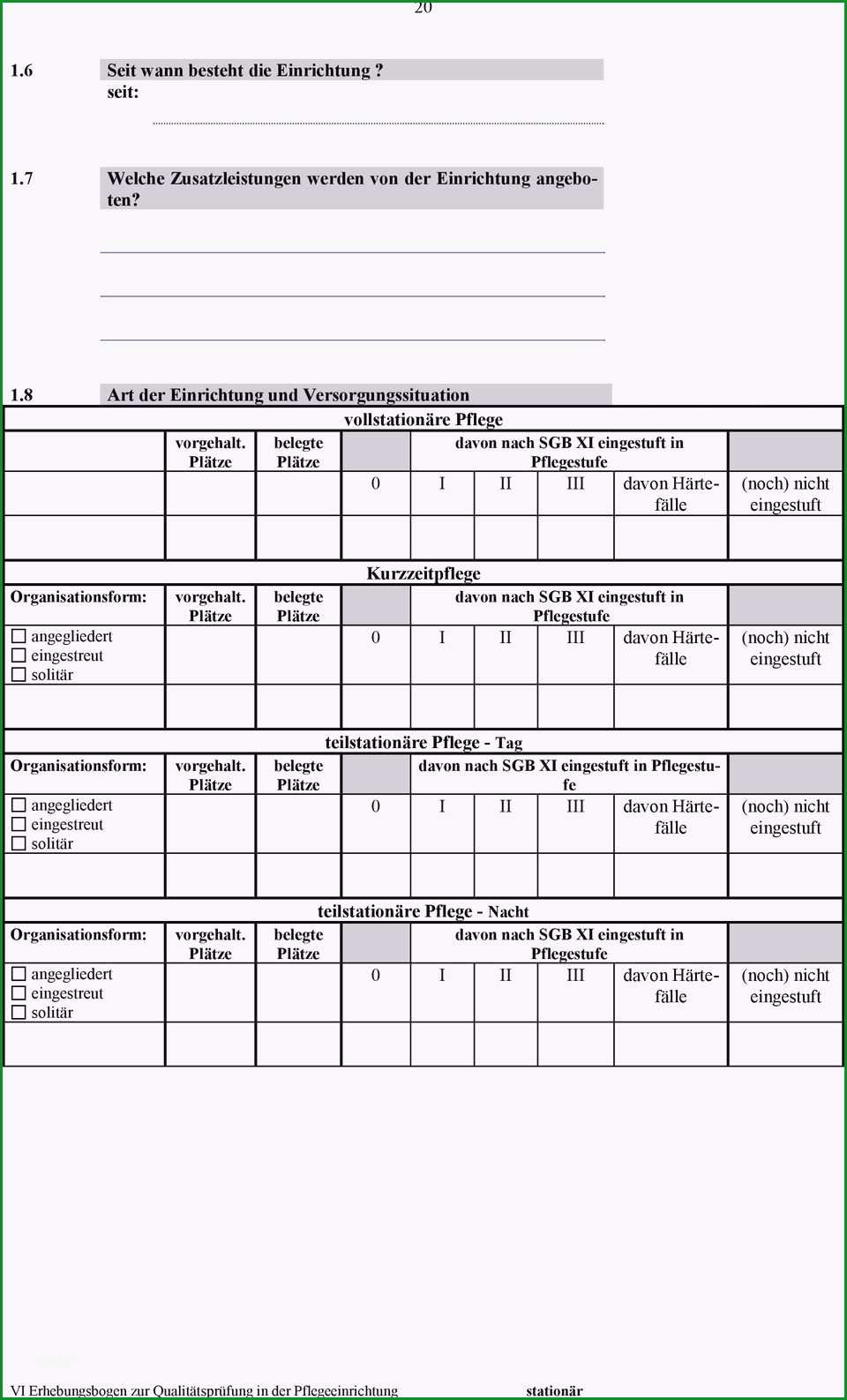 pflegebericht muster