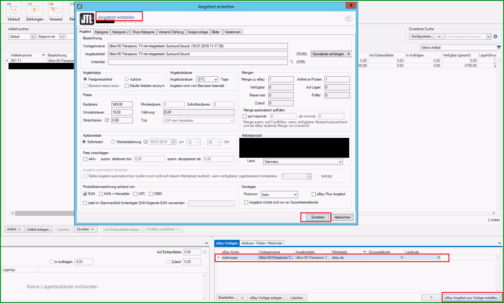 ebay jtl tutorial teil 2 angebote erstellen