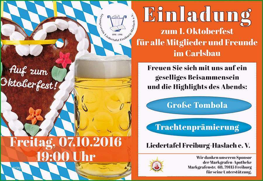 einladung zum oktoberfest