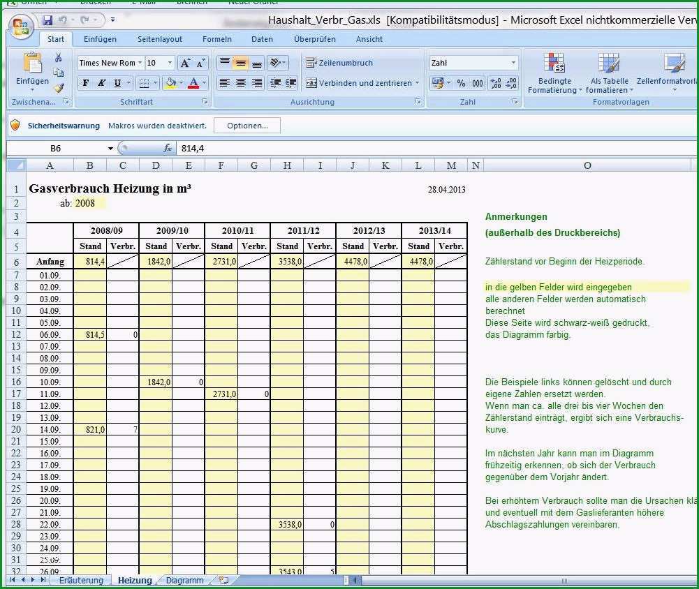 excel tabelle vorlage erstellen