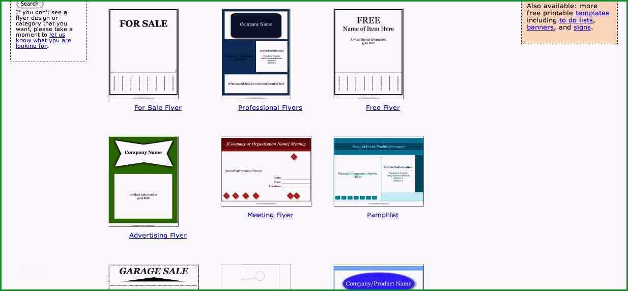 flyer vorlagen gratis mit printableflyertemplates net