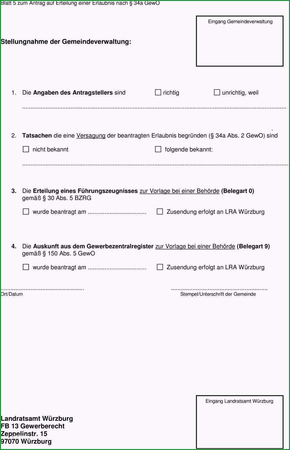 fuhrungszeugnis zur vorlage bei einer behorde erstaunlich widerspruch zu ihren steuer und gebuhrenbescheid vom 31