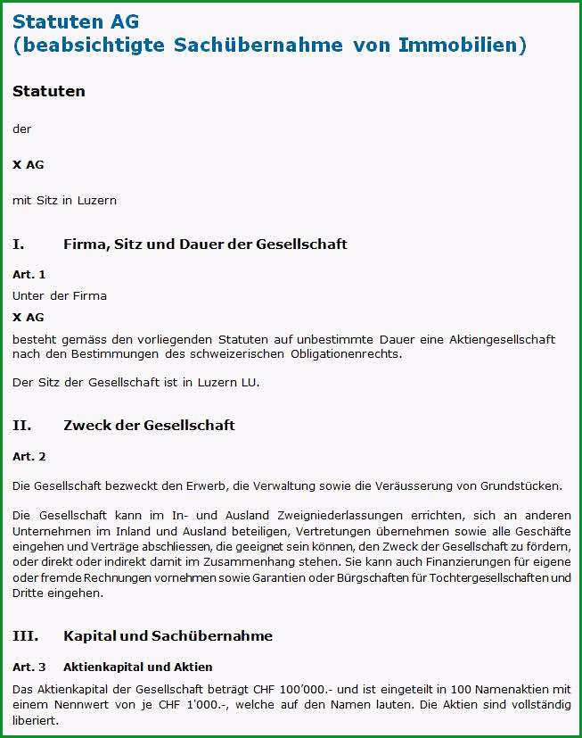 gesellschaftsvertrag gmbh vorlage word