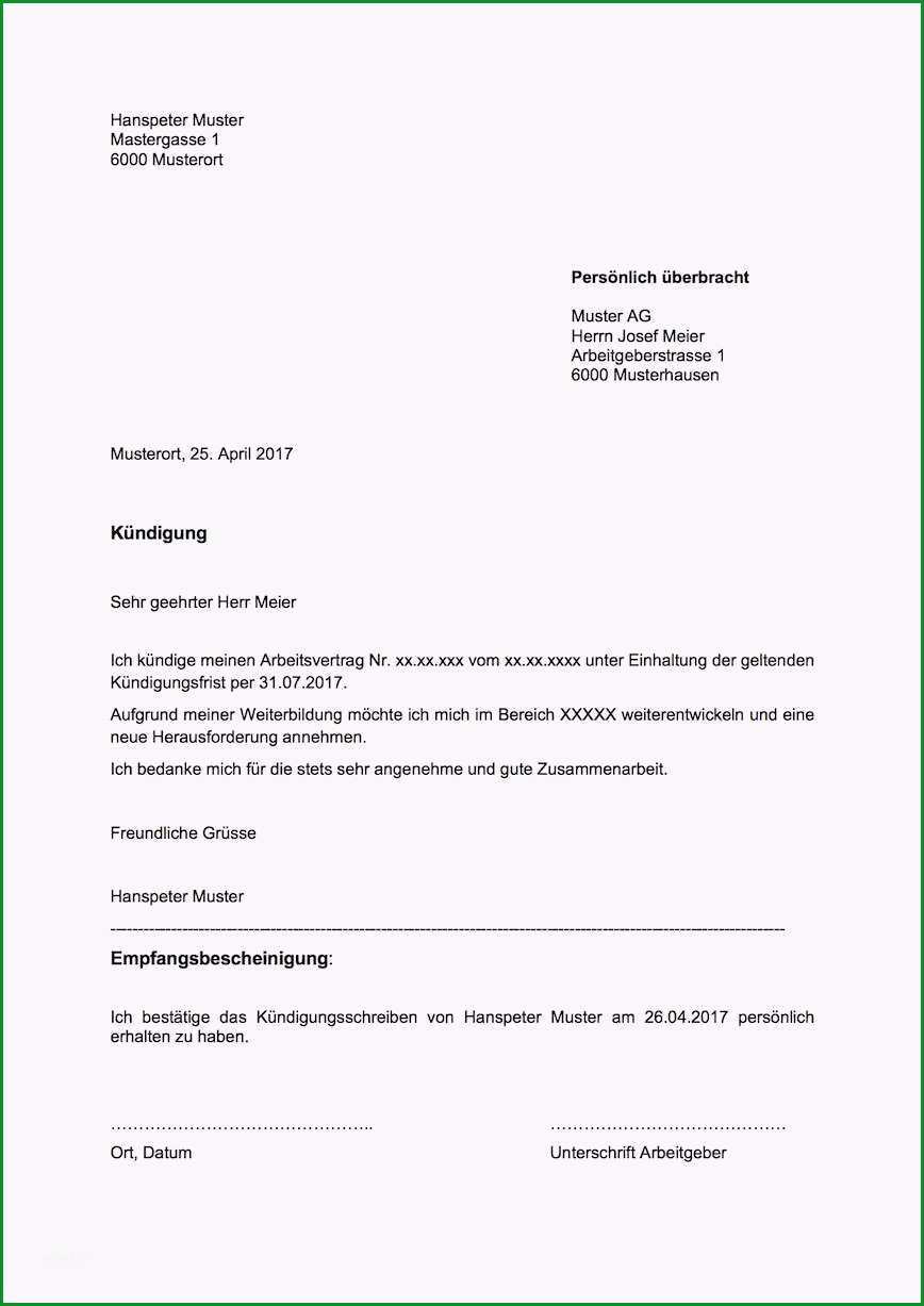 kundigungsschreiben arbeitnehmer vorlage presti rachtiges musterkundigung arbeitsvertrag word bewerbung