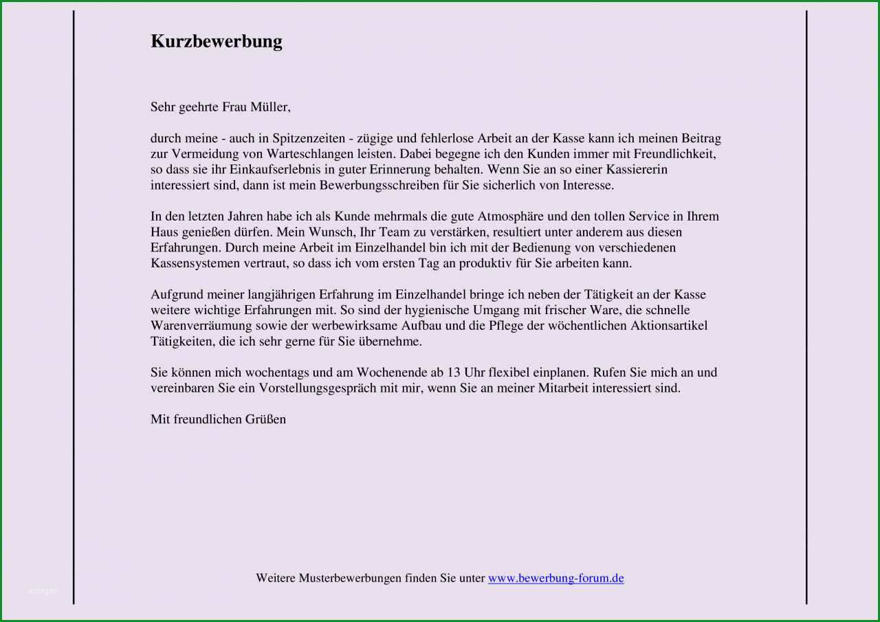 kurzbewerbung oder initiativbewerbung t