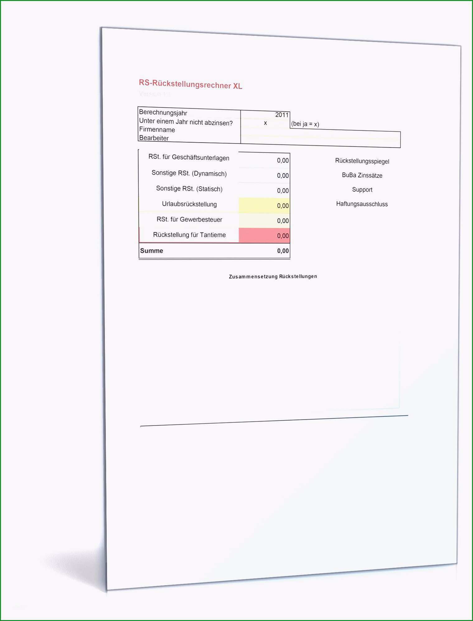 nebenkostenabrechnung excel vorlage