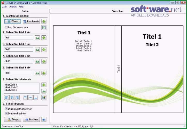 Sensationell Ronyasoft Cd Dvd Label Maker 1 03 Download Windows