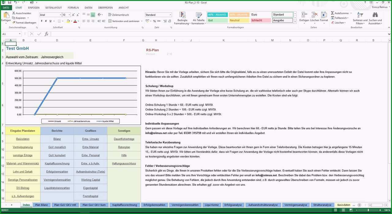 RS Plan Unternehmensplanung leicht gemacht