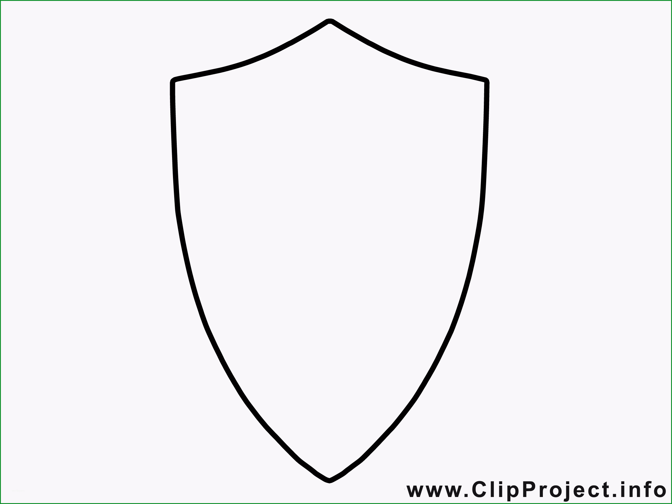 schild weiss clipart 3164