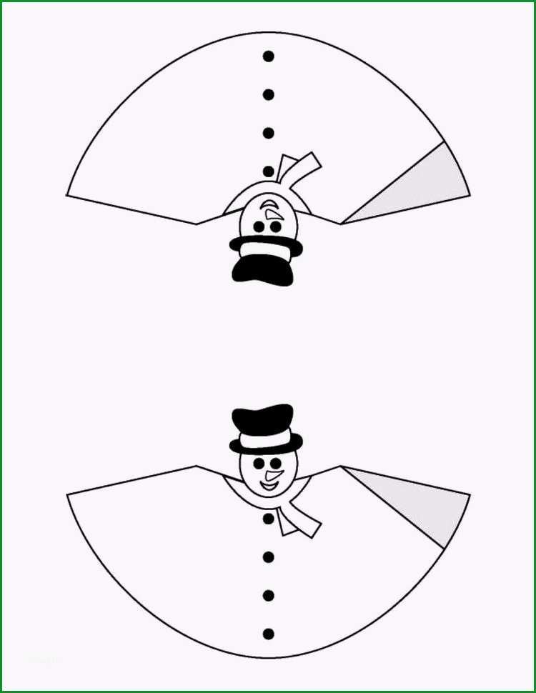 Erstaunlich Schneemann Basteln Vorlage Nur Für Sie 1