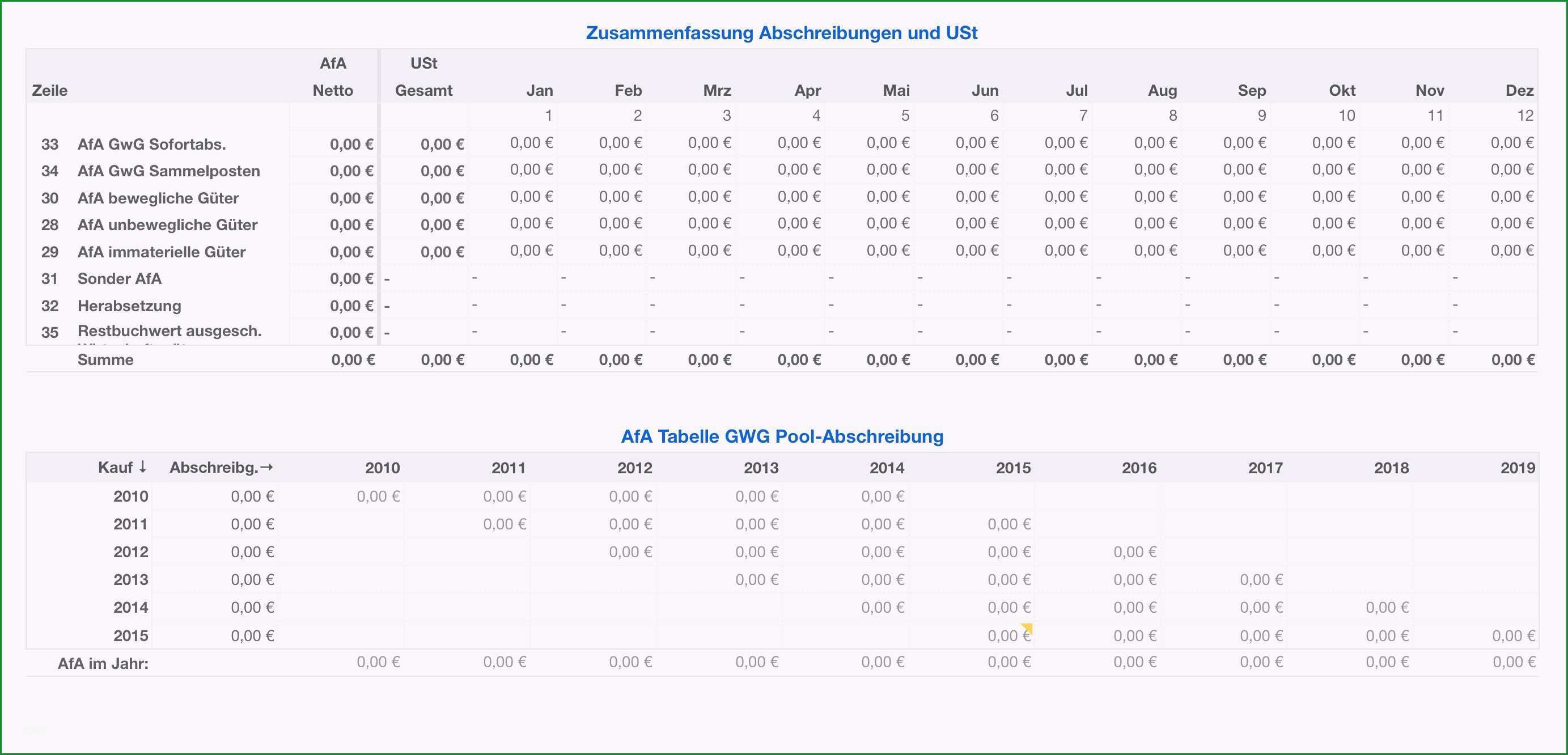 monatliche ausgaben tabelle vorlage