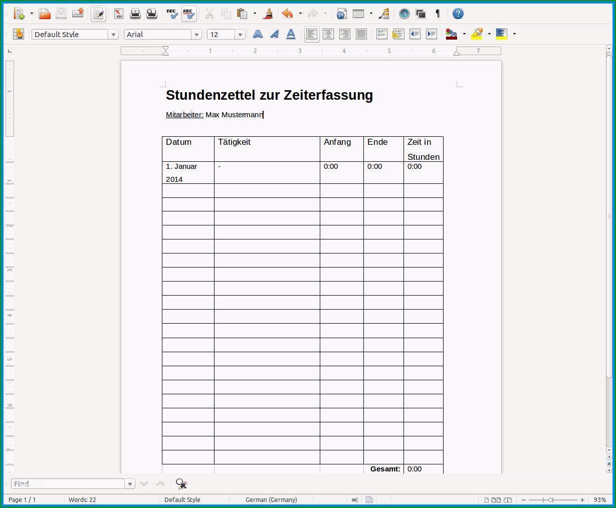 stundenzettel excel vorlage kostenlos 2017 angenehm 10 stundennachweis vorlage