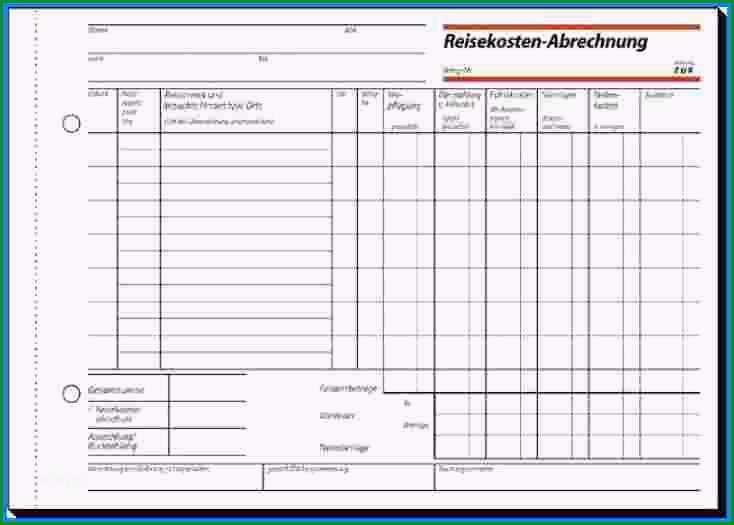 vorlage reisekostenabrechnung excel kostenlos