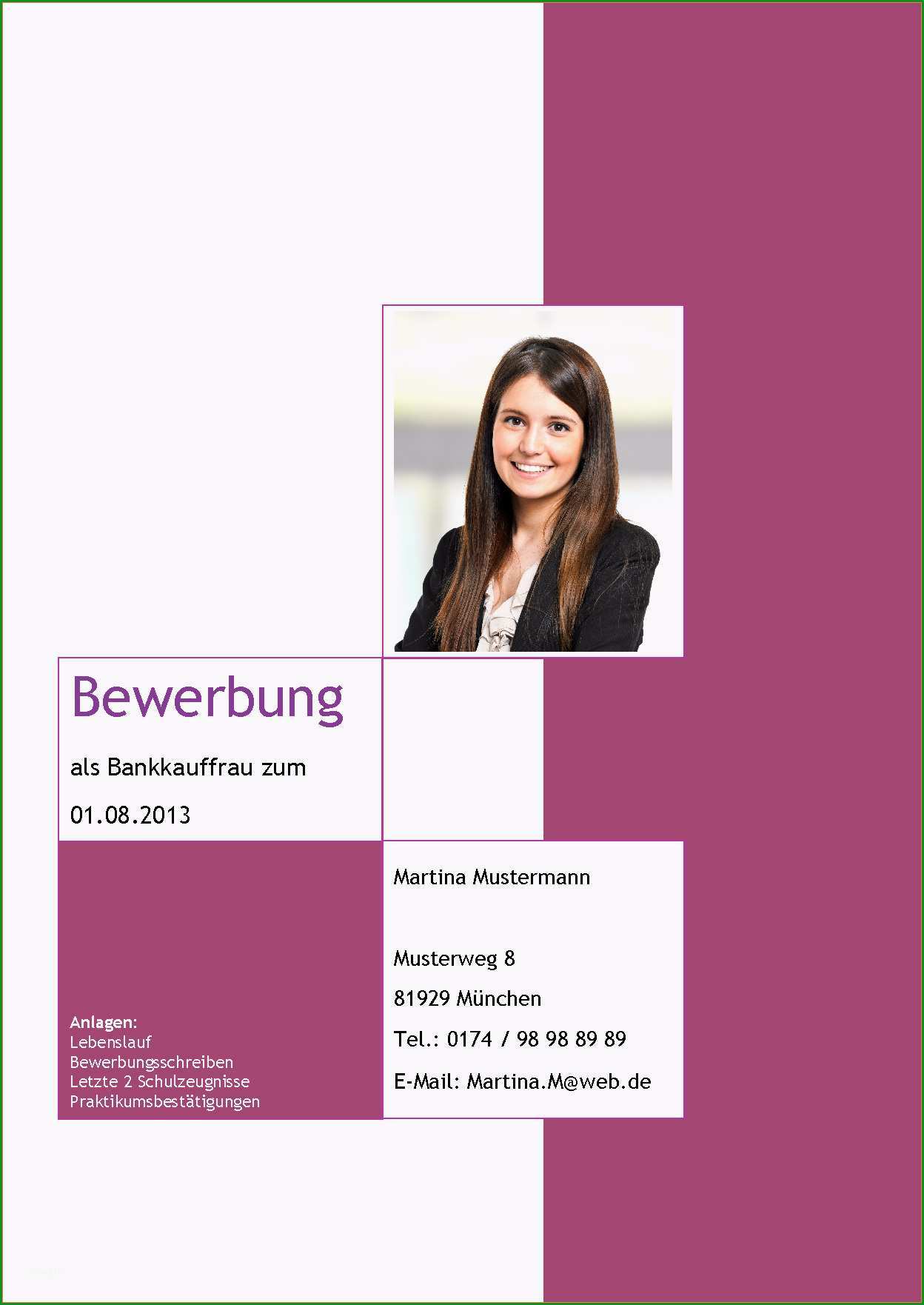 15 deckblatt bewerbung herunterladen