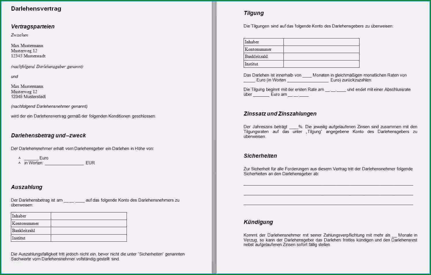 15 vordruck schuldschein pdf