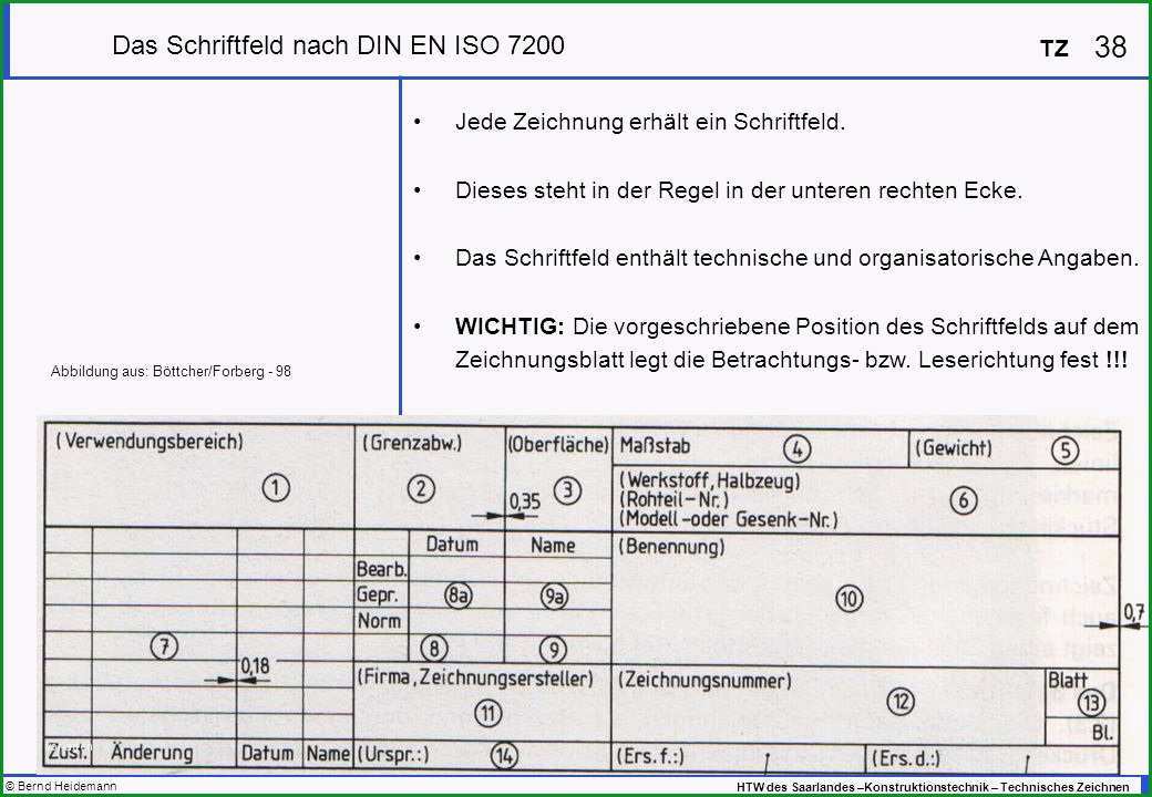 23 Einzahl Schriftfeld Din En iso 7200 Vorlage 2019 1