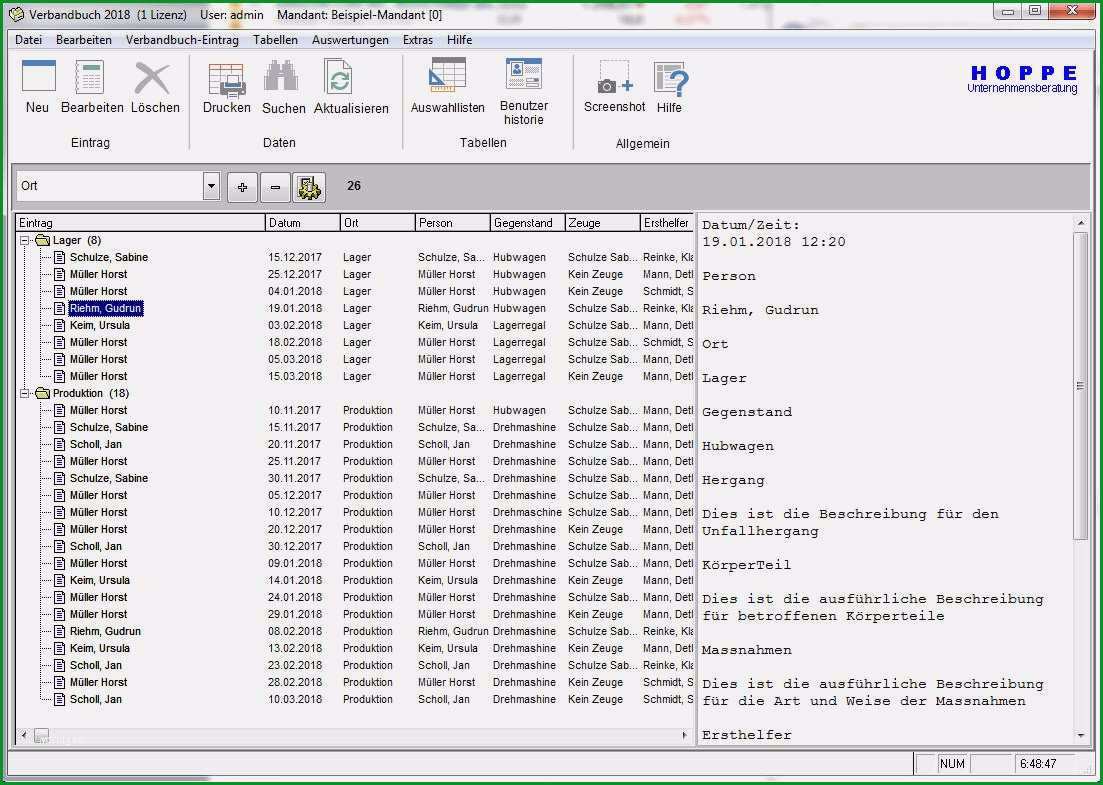 vorlage software dokumentation