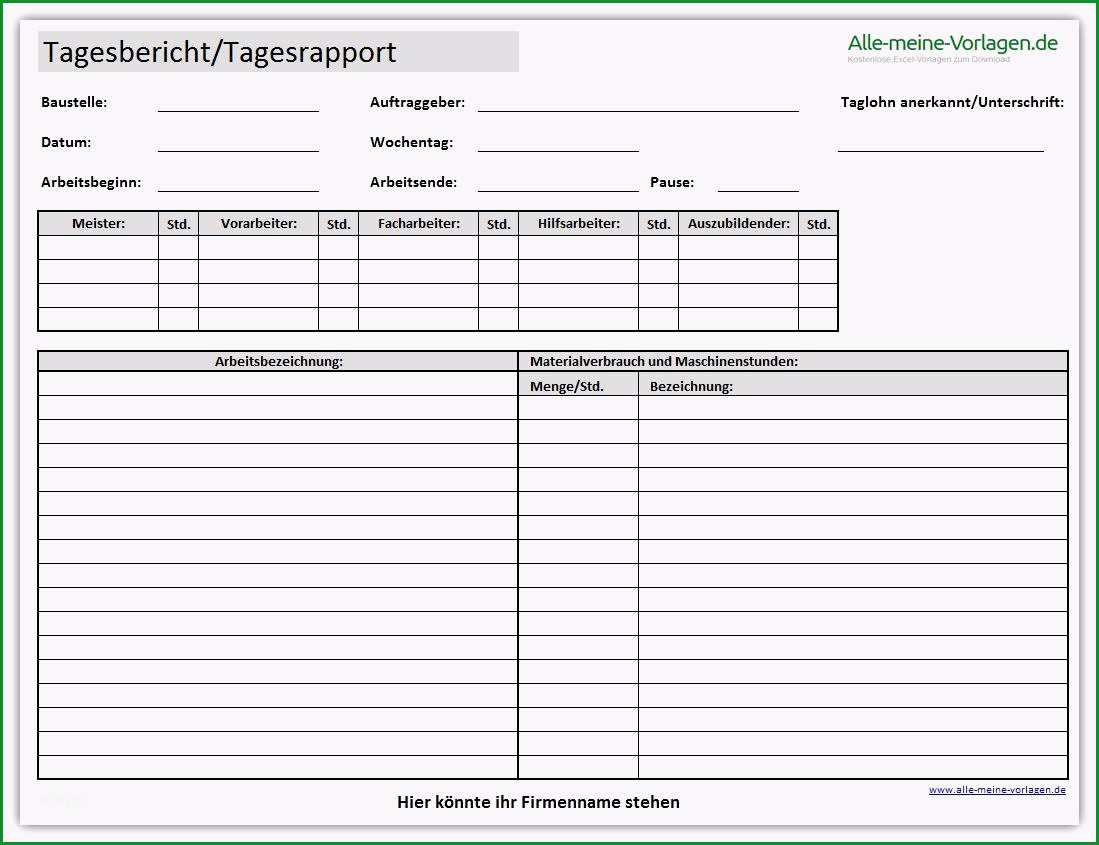 ausbildung berichtsheft vorlage tagesbericht oder tagesrapport alle meine vorlagen de