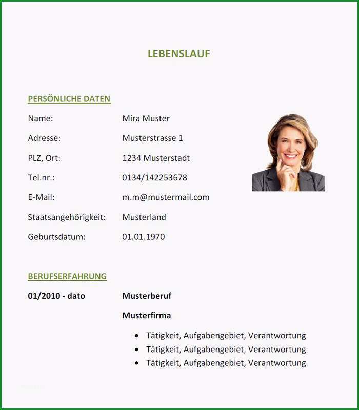 bewerbung zh frau