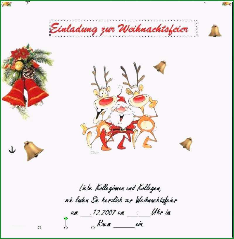 Toll Elegant Vorlage Einladung Zur Weihnachtsfeier Fur Kostenlos Vorlagen