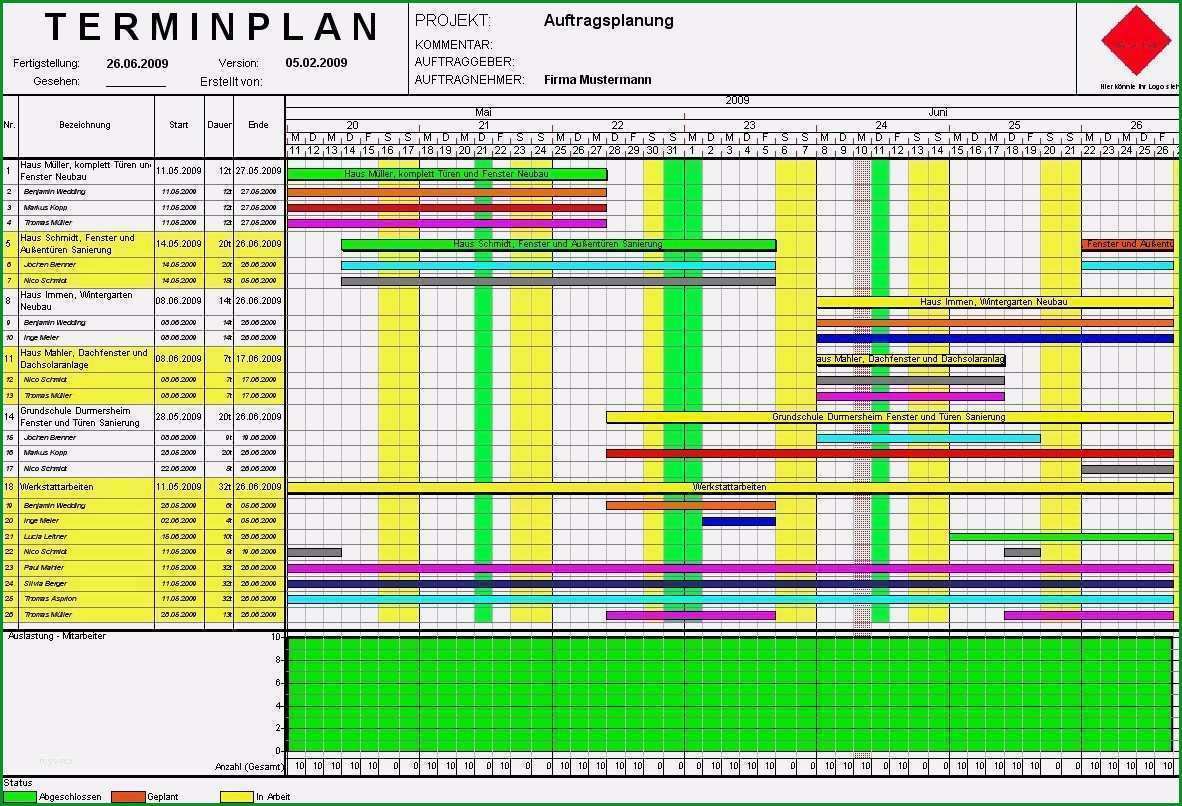 excel bauzeitenplan vorlage cool projektmanagement asta powerproject mit auftragsplanung