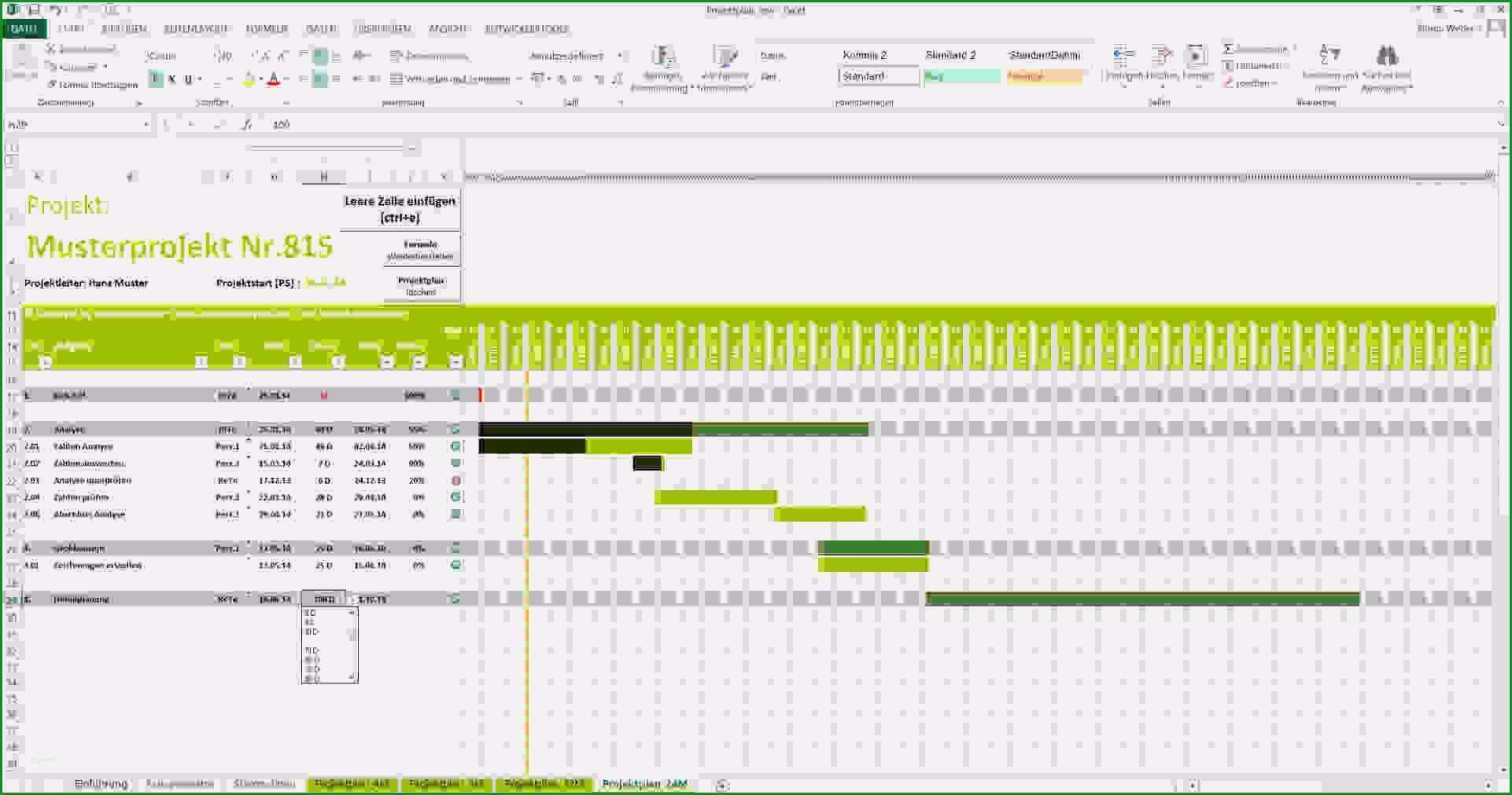 excel punktdiagramm