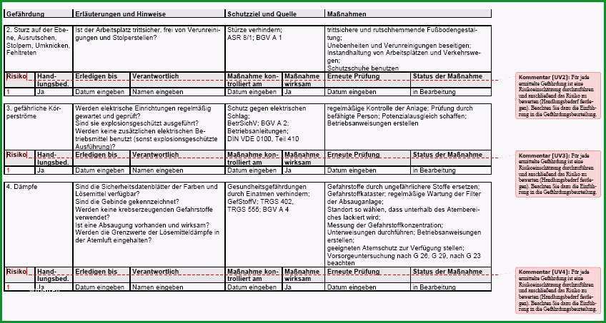 gefahrdungsbeurteilung brandschutz vorlage regelmasigbemerkenswert gefahrdungsbeurteilung geruste und fahrbare arbeitsbuhnen