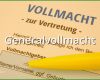 Toll Generalvollmacht Muster Musterix