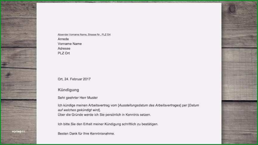 kundigung verkehrsrechtsschutz vorlage erstaunlich kundigungsschreiben vorlage fur arbeitnehmer schweiz
