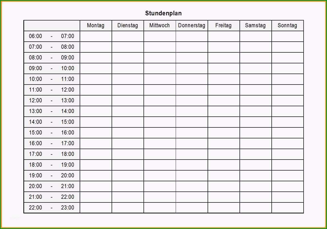 lernplan vorlage excel erstaunliche 5 lernplan erstellen