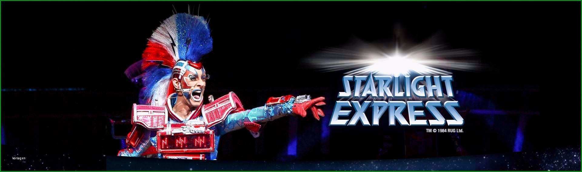 musical gutschein vorlage der beste starlight express