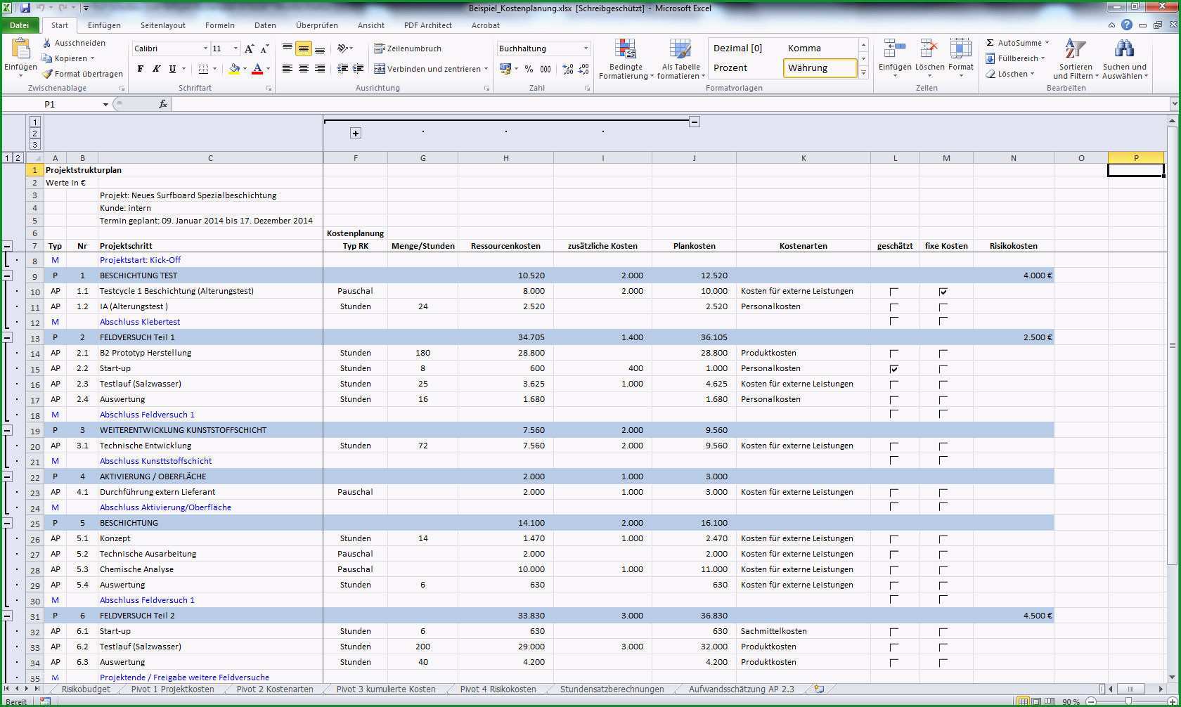 soll ist vergleich excel vorlage
