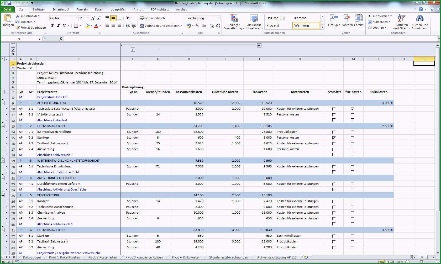 soll ist vergleich excel vorlage