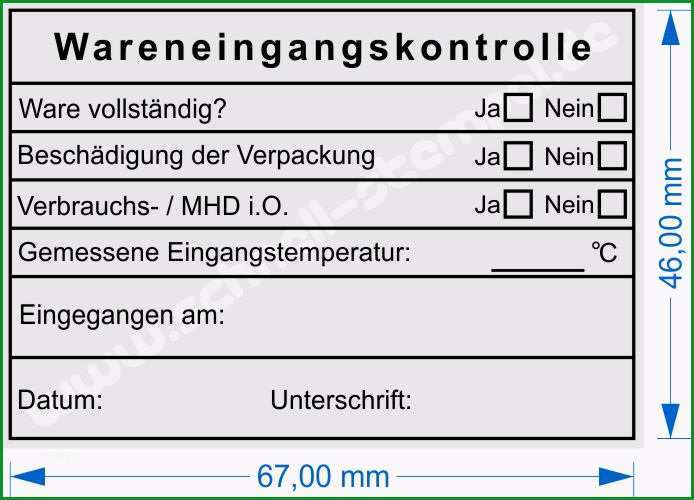 5208 Stempel Trodat Professional Wareneingangskontrolle Mindesthaltbarkeitsdatum 2478